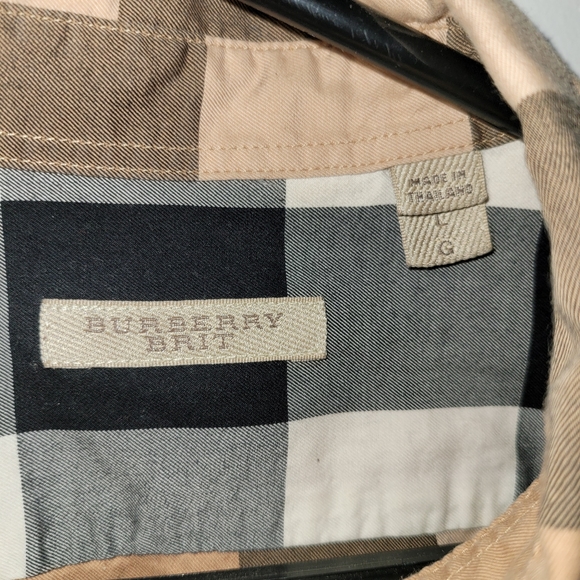**SOLD** Burberry stretch cotton poplin shirt - Picture 7 of 8